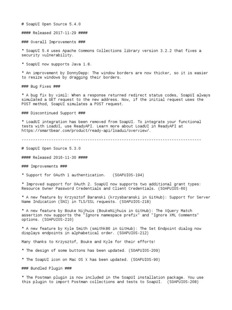 Release Notes | PDF | Representational State Transfer | Hypertext ...