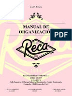 Manual de Organizacion CASARECA