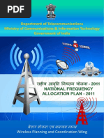 National Frequency Allocation Plan-2011 - Page No 237 & 238