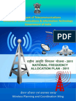 National Frequency Allocation Plan-2011 - Page No 237 & 238