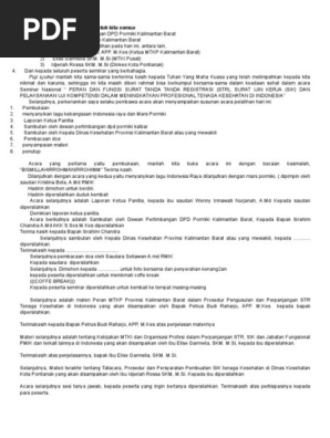 Contoh Naskah Mc Seminar Dan Workshop