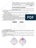 Coordenadas Geográficas Atividade