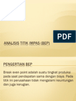 Analisis Titik Impas (BEP)