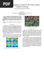 Jianhang Chen Activity Recognition On Kinect-3d Videos Using Transfer Learning