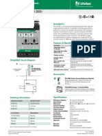 Littelfuse ProtectionRelays SE 601 Datasheet