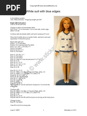 stickatillbarbie crochet patterns