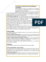 Separacion Costos y Gastos Fijos Con Variables