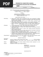 Sk Pengangkatan Pembina Ekstrakurikuler Sd