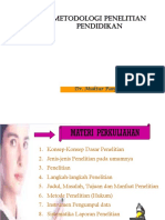 Metode Penelitian Pendidikan