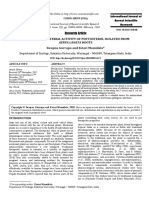 IN VITRO ANTI BACTERIAL ACTIVITY OF PHYTOSTEROL ISOLATED FROM AERVA LANATA ROOTS