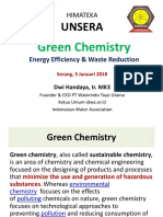 Green Chemistry UNSERA