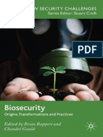 Biosecurity - Origins, Transformations and Practices Edited 