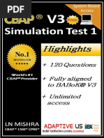 Free CBAP Simulation Question Set 01