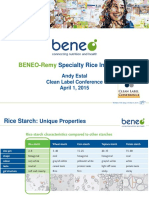 Comparaison E171 Et Riz Remy