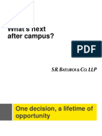 S.R. Batliboi Co - LLP Campus Slides - Final