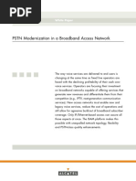 PSTN Modernization in A Broadband Access Network