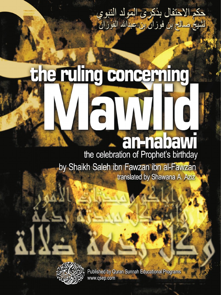 Mawlid AnNabawi PDF PDF Prophets And Messengers In Islam Hadith