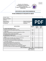 8 WI Evaluation Sheet