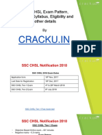 SSC CHSL 2018 Syllabus PDF