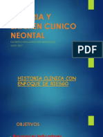1. Historia y Examen Clinico Neontal