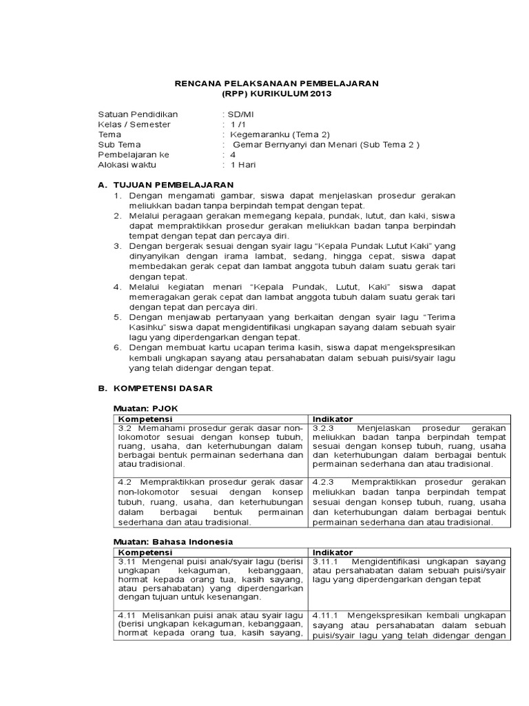 1 2 2 4 Gemar Bernyanyi Dan Menari Pdf