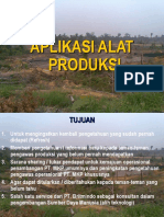 Aplikasi Alat Produksi (Refresh)