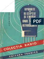 Aparate de Emisie Si Receptie de Unde Scurte Si Ultrascurte - Liviu Macoveanu YO3RD 1958