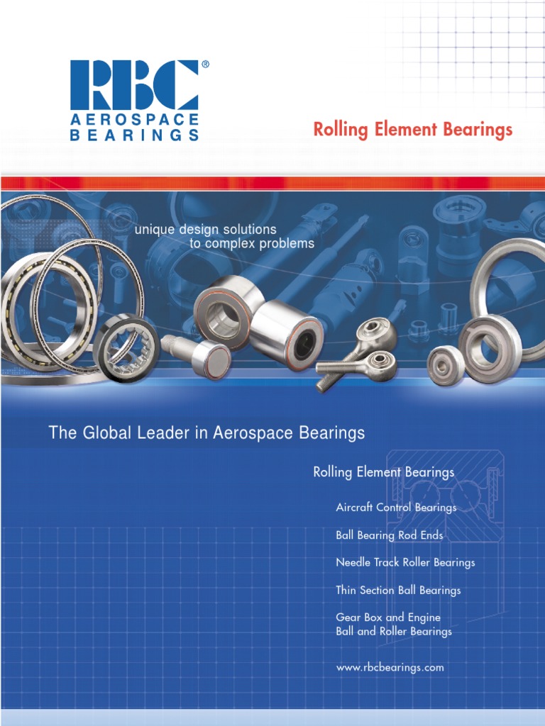 Rbc Aerospace Rolling Element Bearings Bearing (Mechanical) Aerospace