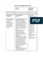 Line Graph Lesson Plan | PDF | Chart | Lesson Plan