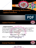5-Advanced Engineering Mathematics-Laplace Transform