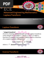 5-Advanced Engineering Mathematics-Laplace Transform