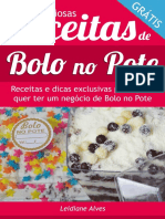 Receitas de Bolos No Pote