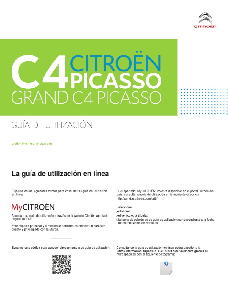 Manual Citroen C4 Picasso 2017 PDF Neumático Transmisión (Mecánica)