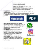 Redes Sociales.