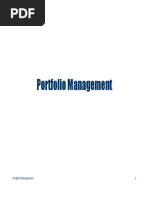 Portfolio Management