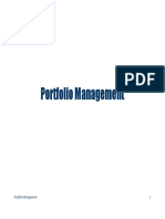 Portfolio Management Optimization