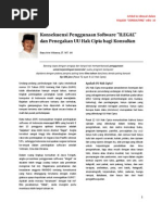 Download Konsekuensi Penggunaan Software ILEGAL Dan Penegakan UU HAKI by ratnaningtyas y w SN37452743 doc pdf