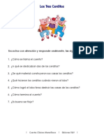 Los Tres Cerditos - Lenguaje Comprensivo PDF