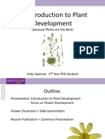 An Introduction To Plant Development: (Because Plants Are The Best)