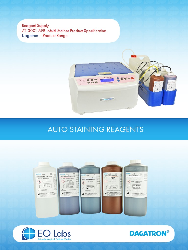 AFB Multi Stainer User Manual | PDF | Staining | Chemistry