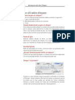 Informacion Sobre Cheques