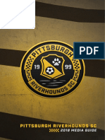 2018 Pittsburgh Riverhounds SC Media Guide