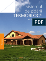 Siceram 29103 Siceram Sistemul de Zidarii Termobloc