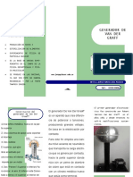 Afiche Generador DeVan Der Graff PDF