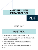 Pendahuluan Parasitologi 2017