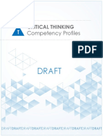 Competency Profiles: Draft