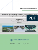 Karnaphuli Tunnel Feasibility Study Report