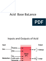 Acid Base Balance 