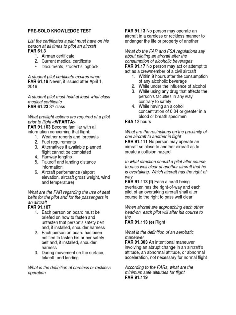 00 Notes | PDF | Air Traffic Control | Visual Flight Rules