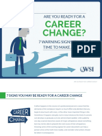 eBook - 7 Signs You Are Ready for a Career Change